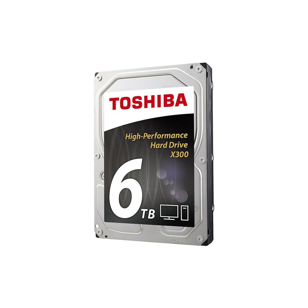 Toshiba - X300 6 To - 3.5'' - Cache 128 Mo - Disque Dur interne