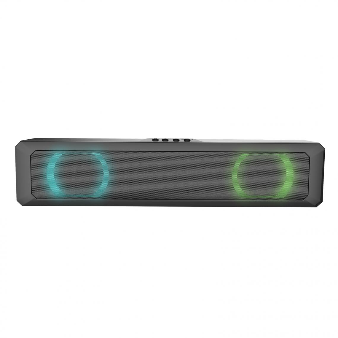 marque generique - RGB LED Light Wireless Bluetooth Speaker Music Player Aucune Version Bluetooth - Barre de son