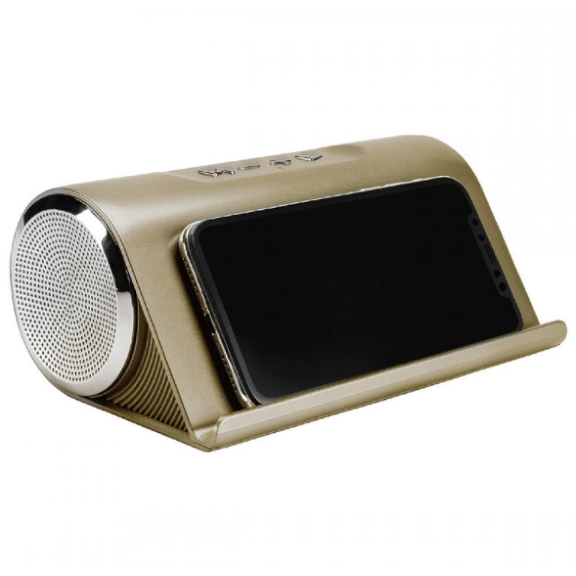 Chrono - Haut-parleur Bluetooth, sans fil, 82 dB, subwoofer, portable, SuperBass, adapté aux smartphones, tablettes, ordinateurs(Or) - Enceintes Hifi
