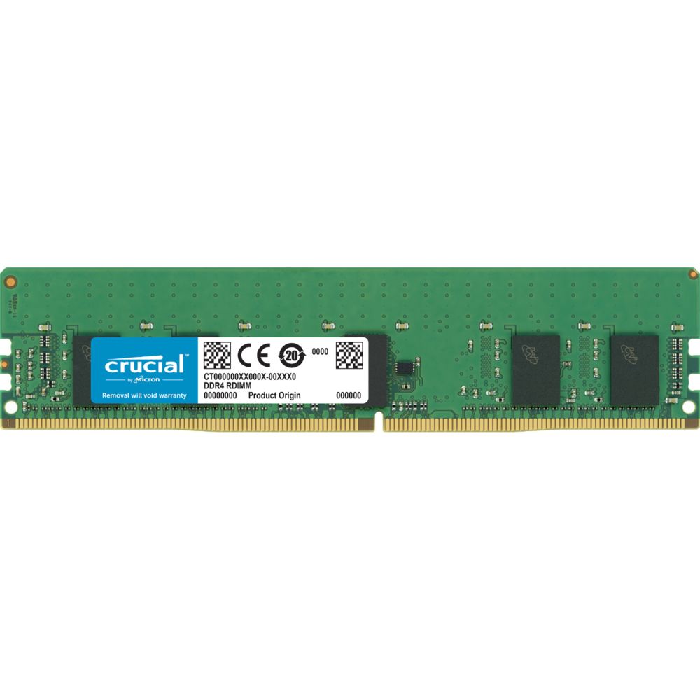 Crucial - CRUCIAL DDR4 8 Go (1 x 8 Go) 2933 MHz ECC Registered CL21 SR X8 - RAM PC Fixe