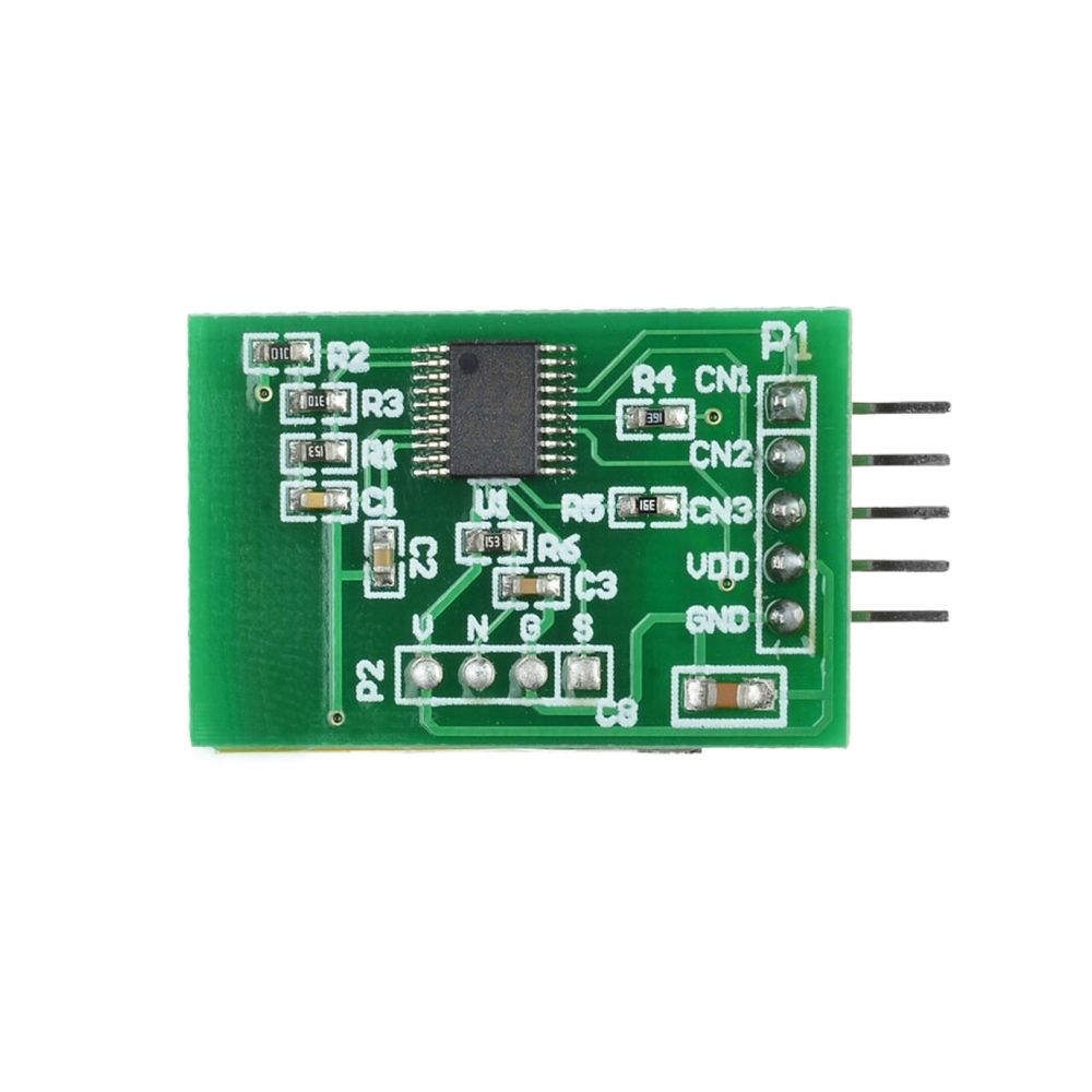 Wewoo - Composant Arduino blanc et vert bleu pour - LDTR - A0006 Pressostat Module DC 3.3 - Capteur tactile capacitif LED 5V avec rétroéclairage - Accessoires alimentation