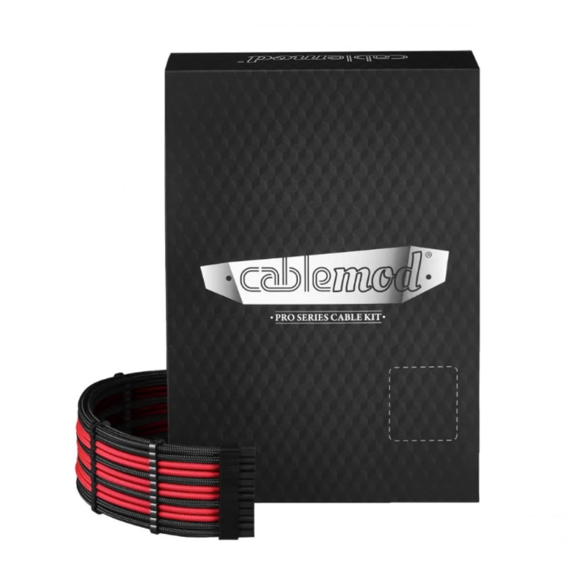 Cablemod - PRO ModMesh RT-Series Cable Kit - Noir / Rouge - Câble tuning PC