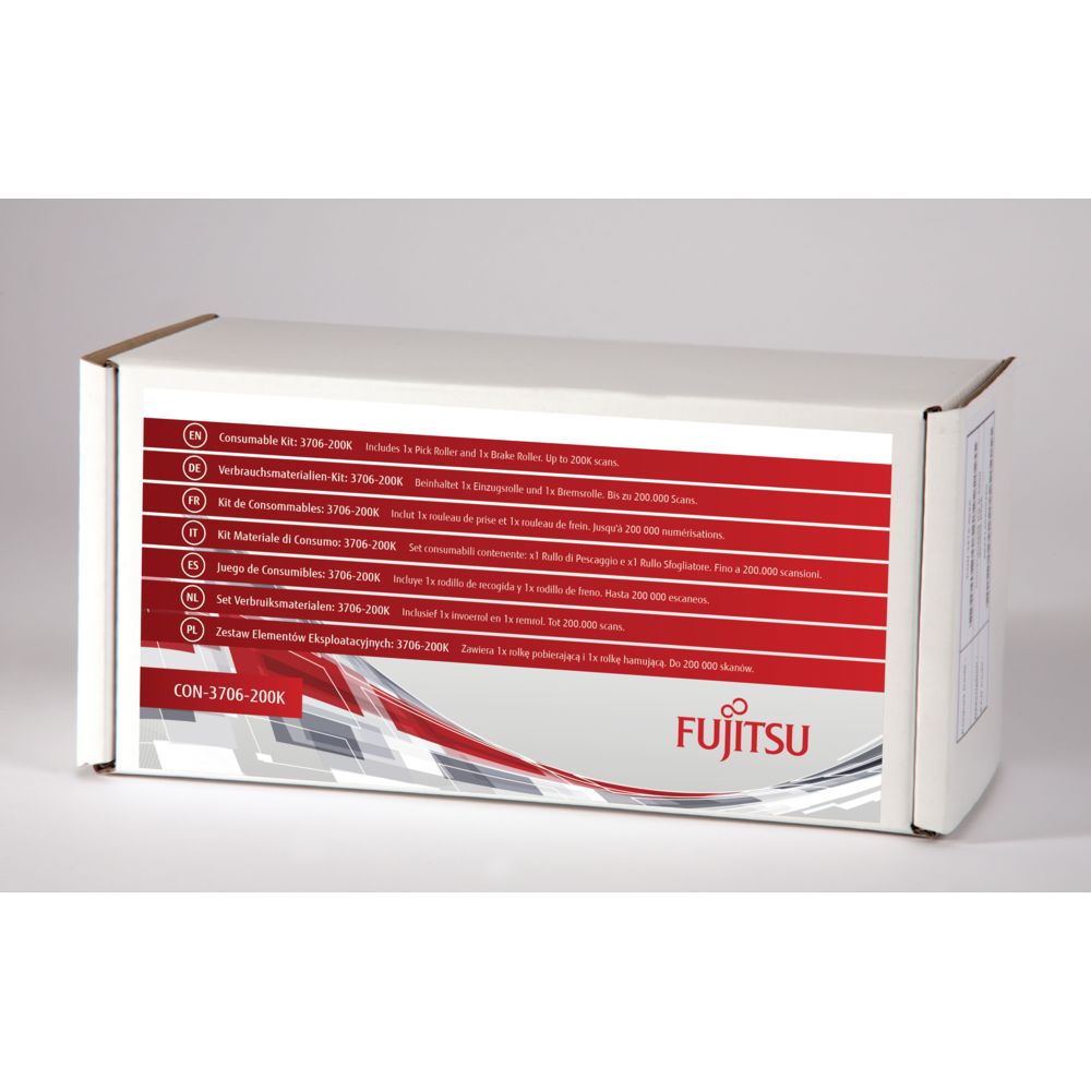 Fujitsu - Fujitsu 3706-200K Scanner Kit de consommables - Accessoires Clavier Ordinateur