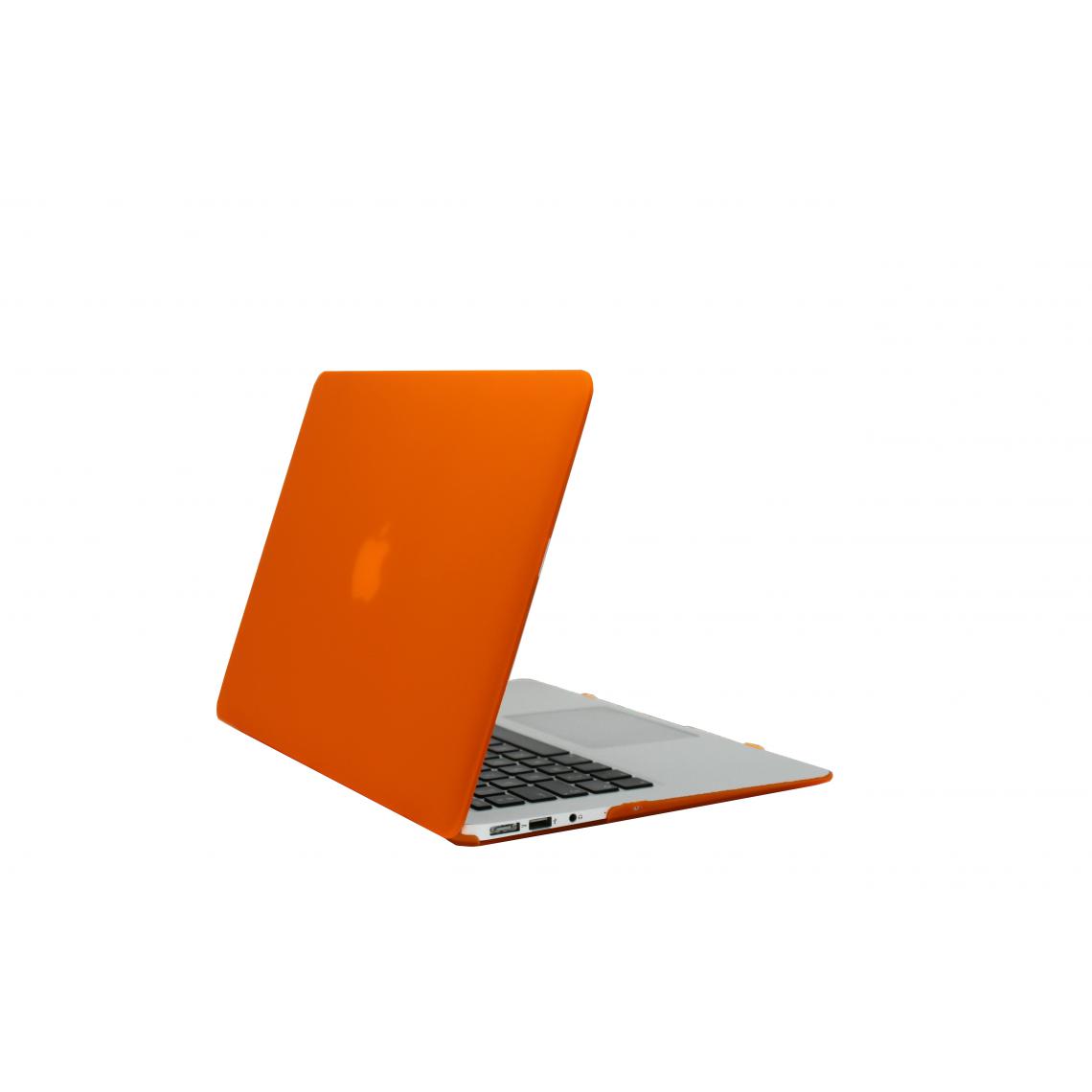 Apple - MacBook Air 13.3'' i5 1,6Ghz 8Go 128Go SSD 2015 avec Coque Orange - MacBook