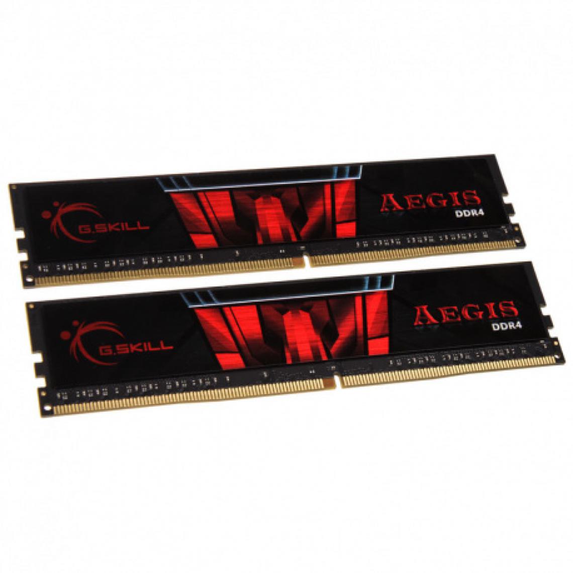 Gskill - Aegis 16 Go (2 x 8 Go) DDR4 3000 MHz CL16 - RAM PC Fixe