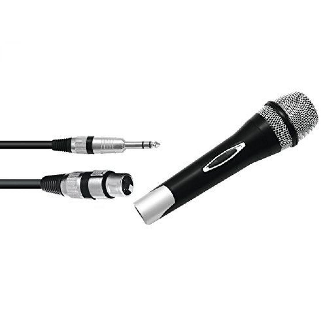 Omnitronic - Omnitronic Gesangs-microphone Partymic-1 Übertragungsart:Kabelgebunden incl. Kabel, Schalter - Microphone PC