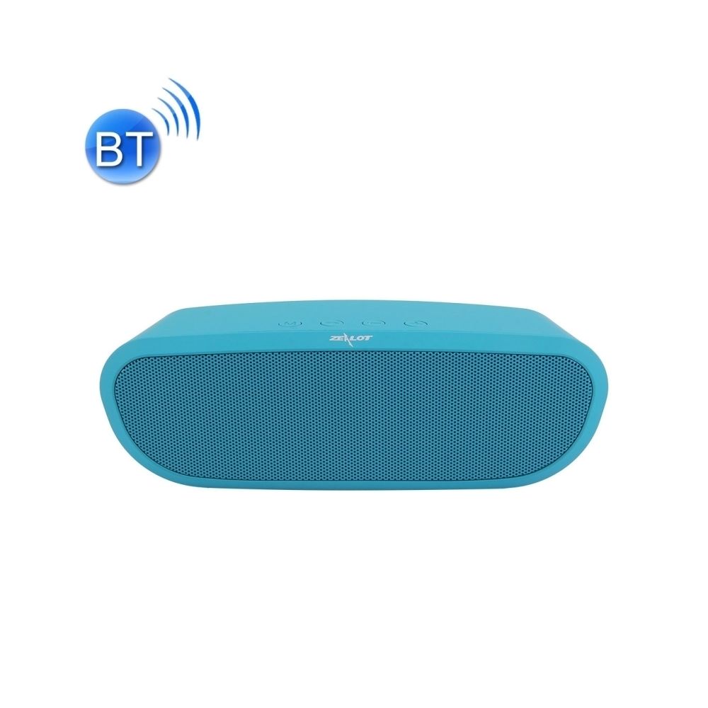 Wewoo - Enceinte Bluetooth d'intérieur bleu pour iPhone & iPad, Assistance technique téléphonique mains libres Transmission sans fil & Radio FM & Carte TF & Port USB & Audio 3,5 mm Haut-parleur sans multifonction portable - Enceintes Hifi