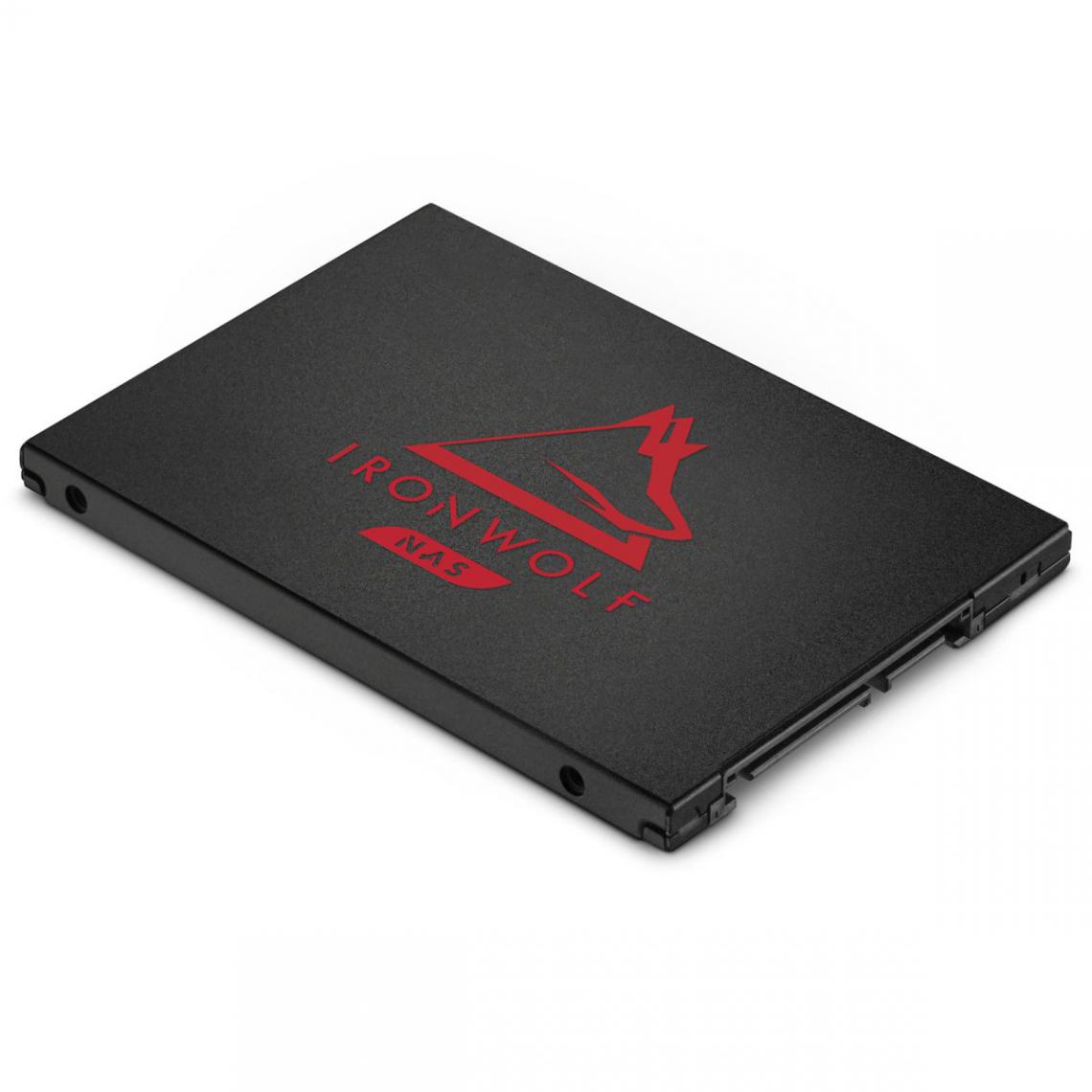 Seagate - SATA SSD IronWolf 125 - 2,5" 4 To - Alimentation modulaire
