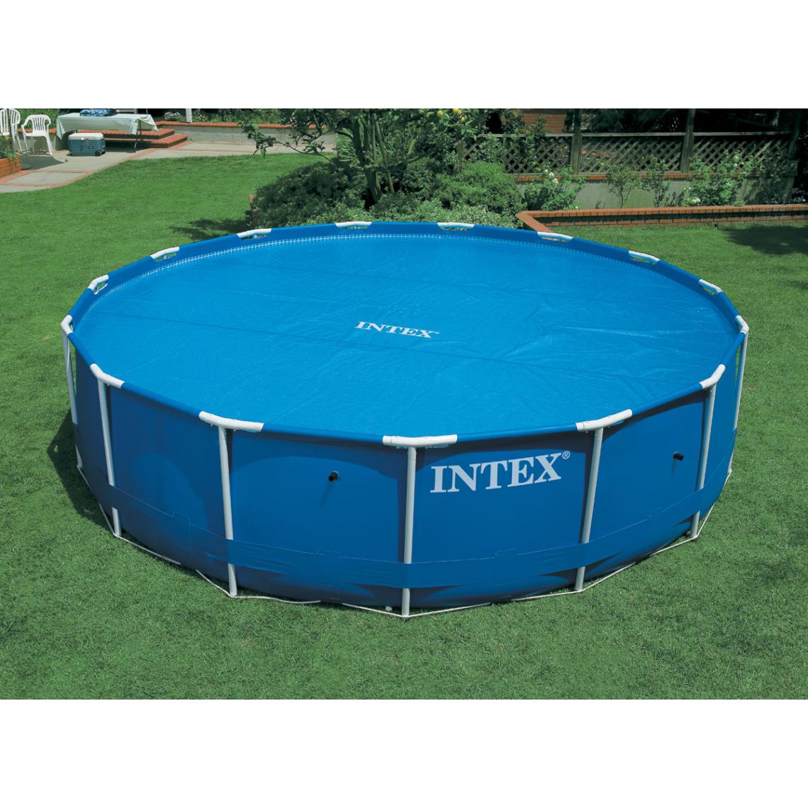 Intex - Bâche à bulles pour piscine Ø 5,49 m - Intex - Bâche de piscine