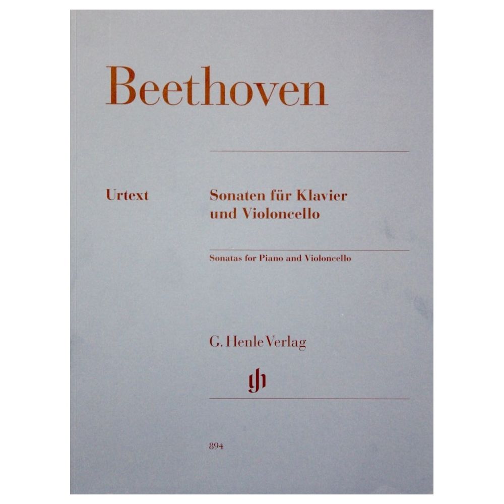 marque generique - Sanoten fur Klavier und Violoncello - Beethoven - Piano et violoncelle - Partition de musique