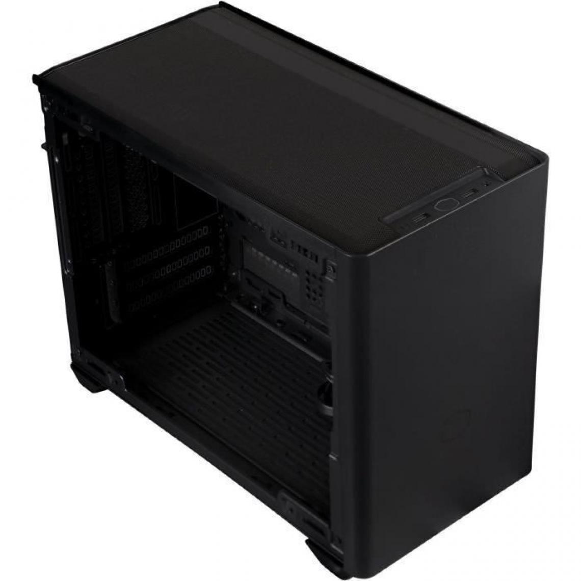 Cooler Master - Boîtier PC - COOLER MASTER - MasterBox NR200P - Mini-ITX - Acier et Verre trempé - Riser cable - Noir ( MCB-NR200P-KGNN-S00 ) - Boitier PC