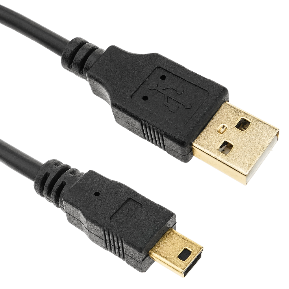 Bematik - Super câble USB 2.0 (type B AM/MiniUSB5pin-M) 3m - Câble USB