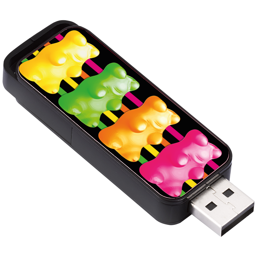 Keyouest - 16 Go HARIBO OURS D'OR - Clés USB