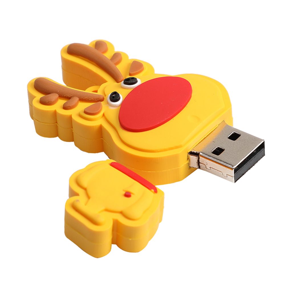 marque generique - Clé USB à mémoire de forme pour disque de Noël avec disque USB pour disque dur 1G - Clés USB