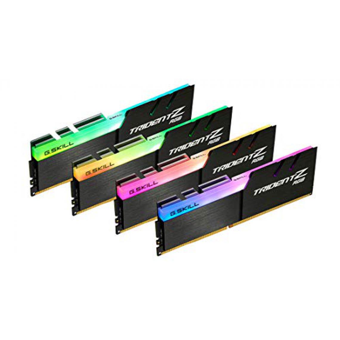 Gskill - Trident Z RGB 128 Go (4 x 32 Go) DDR4 4000 MHz CL18 - RAM PC Fixe