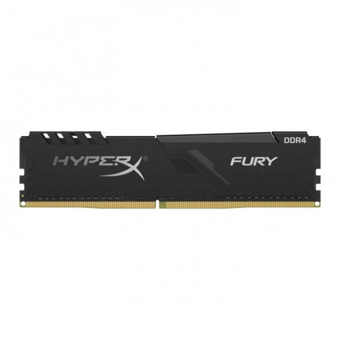 Hyperx - KINGSTON Module de RAM HyperX Fury pour Ordinateur de bureau - 16 Go - DDR4-3200/PC4-25600 DDR4 SDRAM - CL16 - 1,35 V - RAM PC Fixe