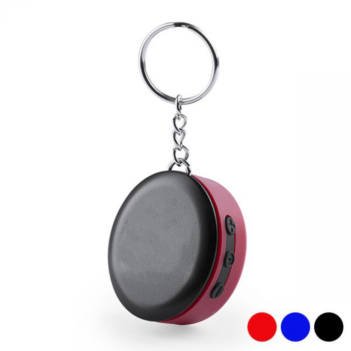 Totalcadeau - Porte-clés enceinte Bluetooth USB 1W Couleur - Rouge pas cher - Barre de son