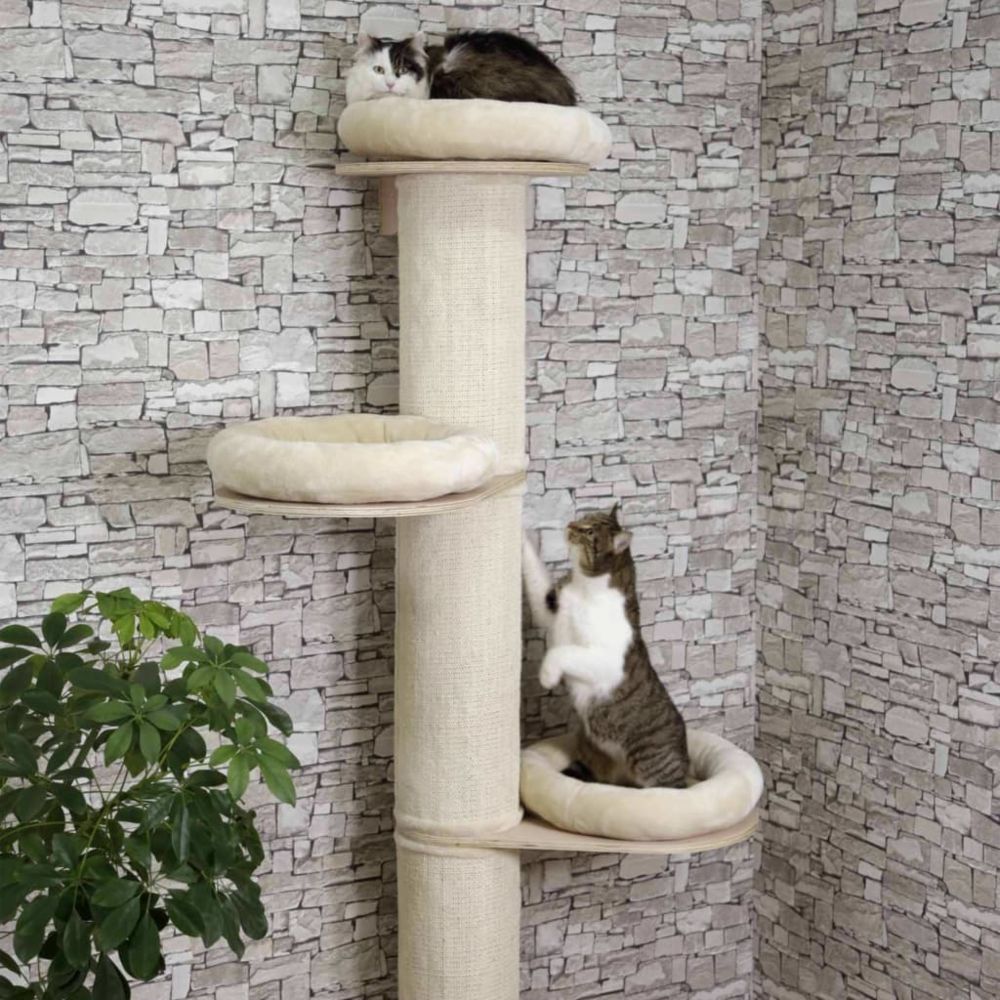Kerbl - Kerbl Arbre à chats Dolomit Tower 187 cm Beige - Arbre à chat