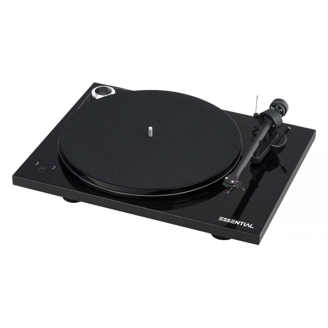 Pro-Ject - Pro-Ject Essential III Recordmaster Noir laqué - Platine Vinyle - Platine