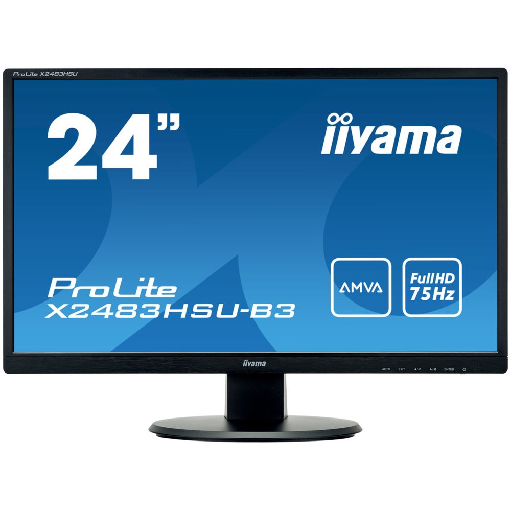 Iiyama - 23,8"" LED X2483HSU-B3 - Moniteur PC