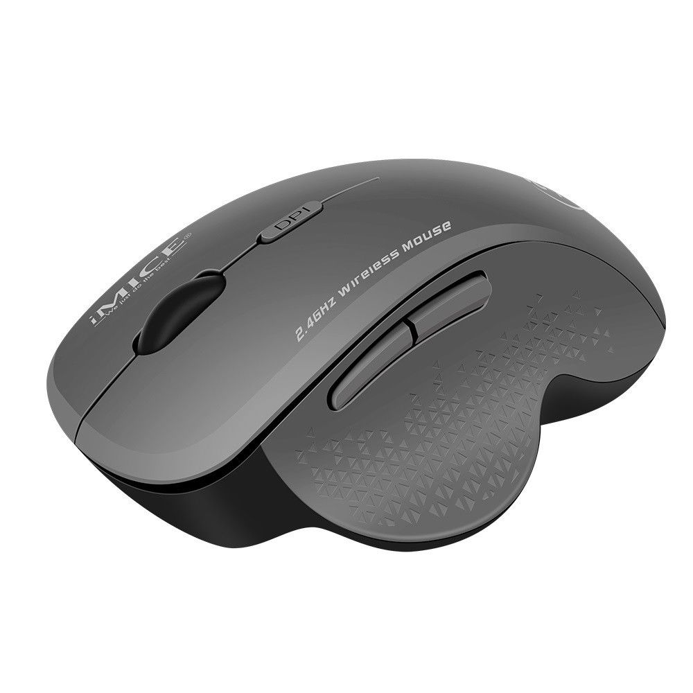 Wewoo - Souris sans fil G6 Wireless Mouse 2.4G Office de jeu à 6 boutons gris - Souris