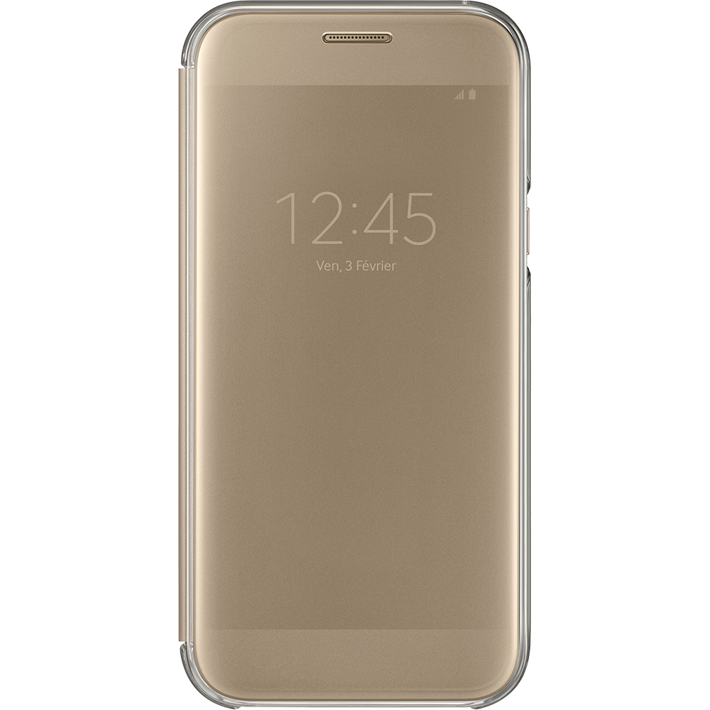 Samsung - Clear View Cover Galaxy A5 2017 - Or - Sacoche, Housse et Sac à dos pour ordinateur portable