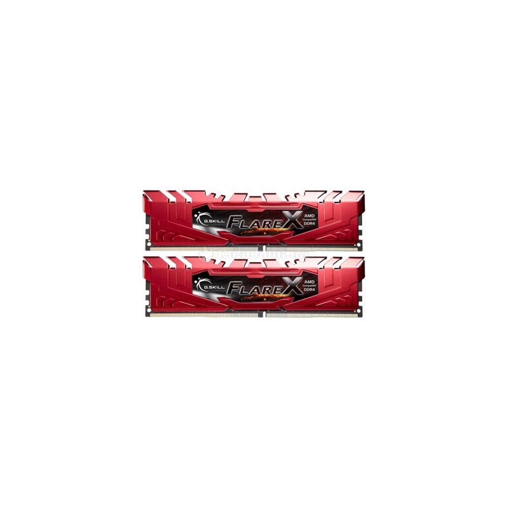 G.Skill - Flare X Series Rouge 16 Go (2x 8 Go) DDR4 2400 MHz CL15 - RAM PC Fixe
