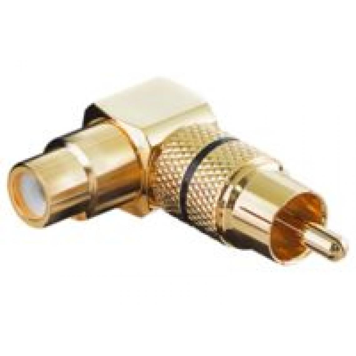 Disney Montres - Audio Adaptor RCA - RCA M-F gold plated, right angled - Câble antenne