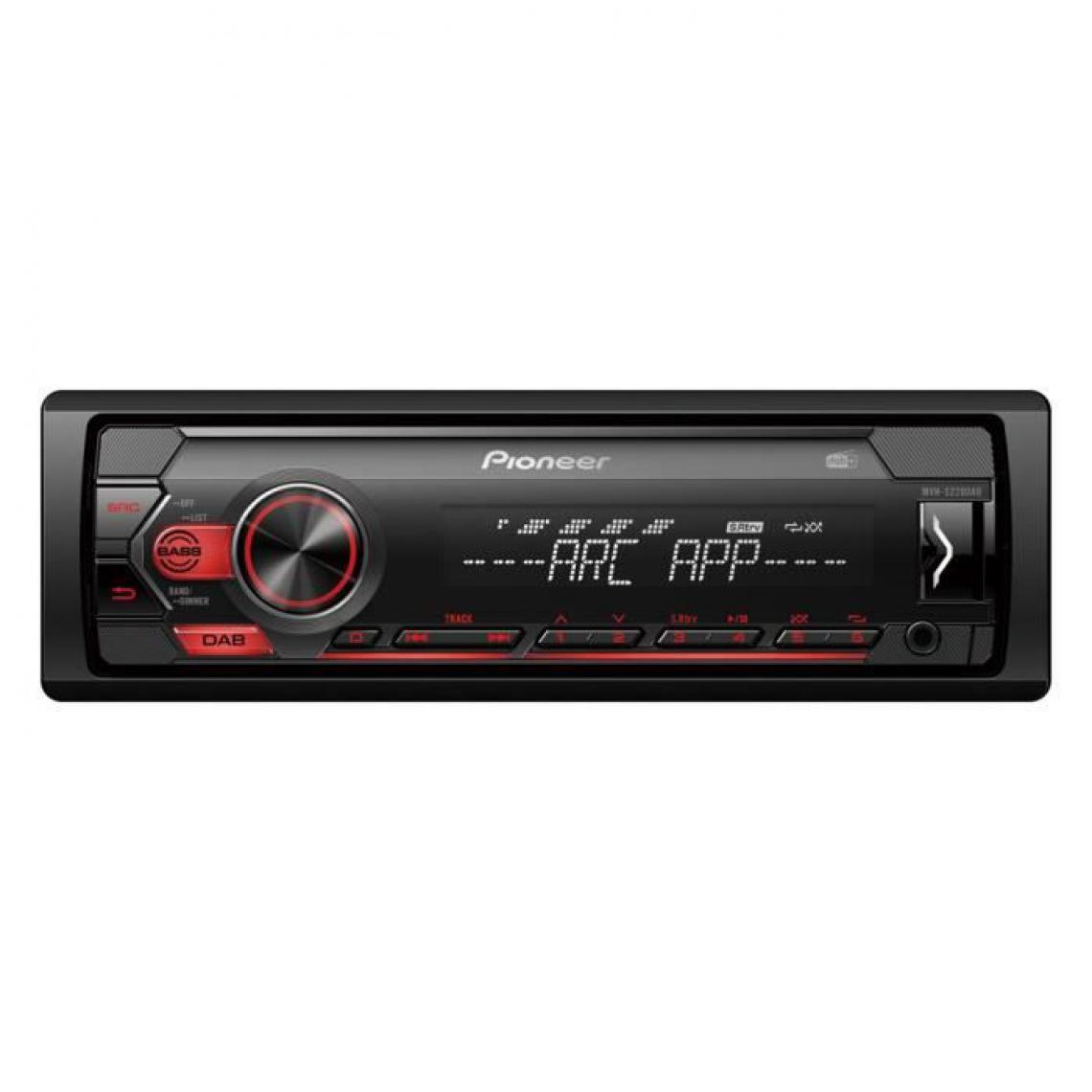 Pioneer - PIONEER Auto Radio RDS - DAB+ - 4 x 50w - USB - iPod - Radio
