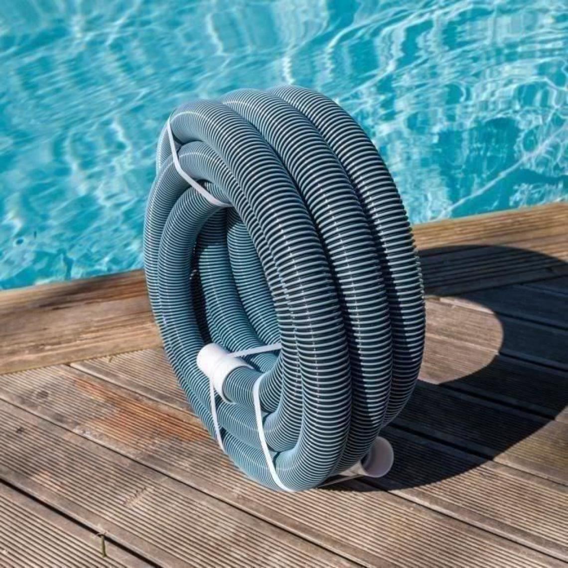 Spool - SPOOL -Tuyau flottant pour aspiration piscine avec embouts - Ø 38mm - 9 m - Pièces à sceller