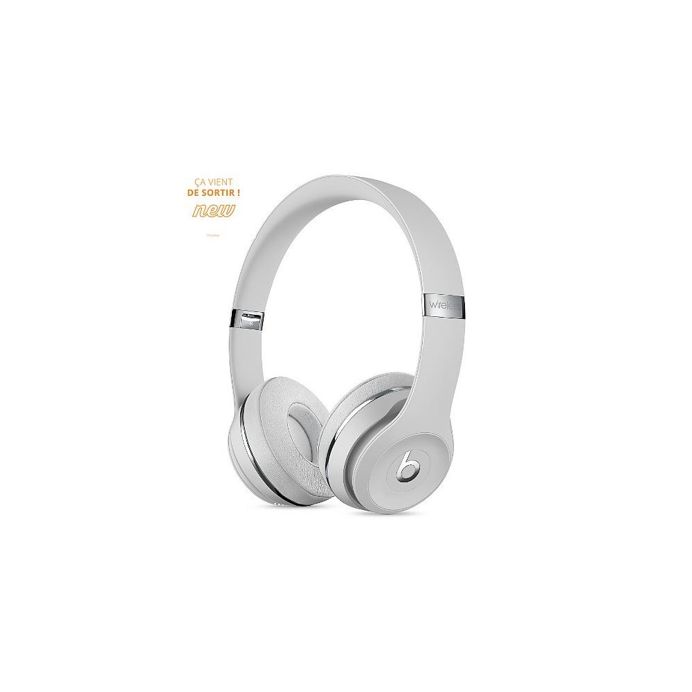 Beats - Solo3 Wireless - Casque bluetooth - Satin Silver - Casque