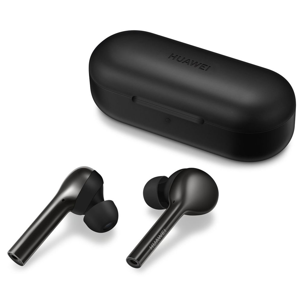 Huawei - FreeBuds Lite - Ecouteurs True Wireless - Noir - Ecouteurs intra-auriculaires