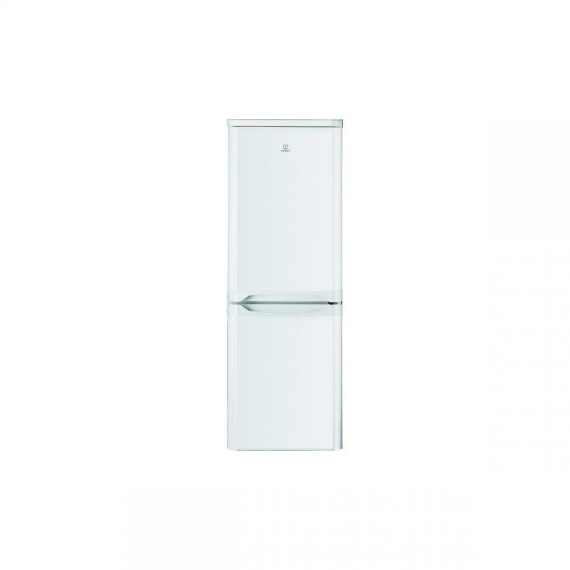 Indesit - INDESIT NCAA55 - Réfrigérateur congélateur bas - 217L (150+67) - Froid statique - A+ - L 55cm x H 157cm - Blanc - Réfrigérateur