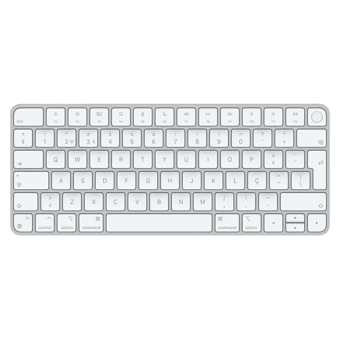 Apple - Apple Magic Keyboard clavier Bluetooth QWERTY Portuguais Blanc - Clavier