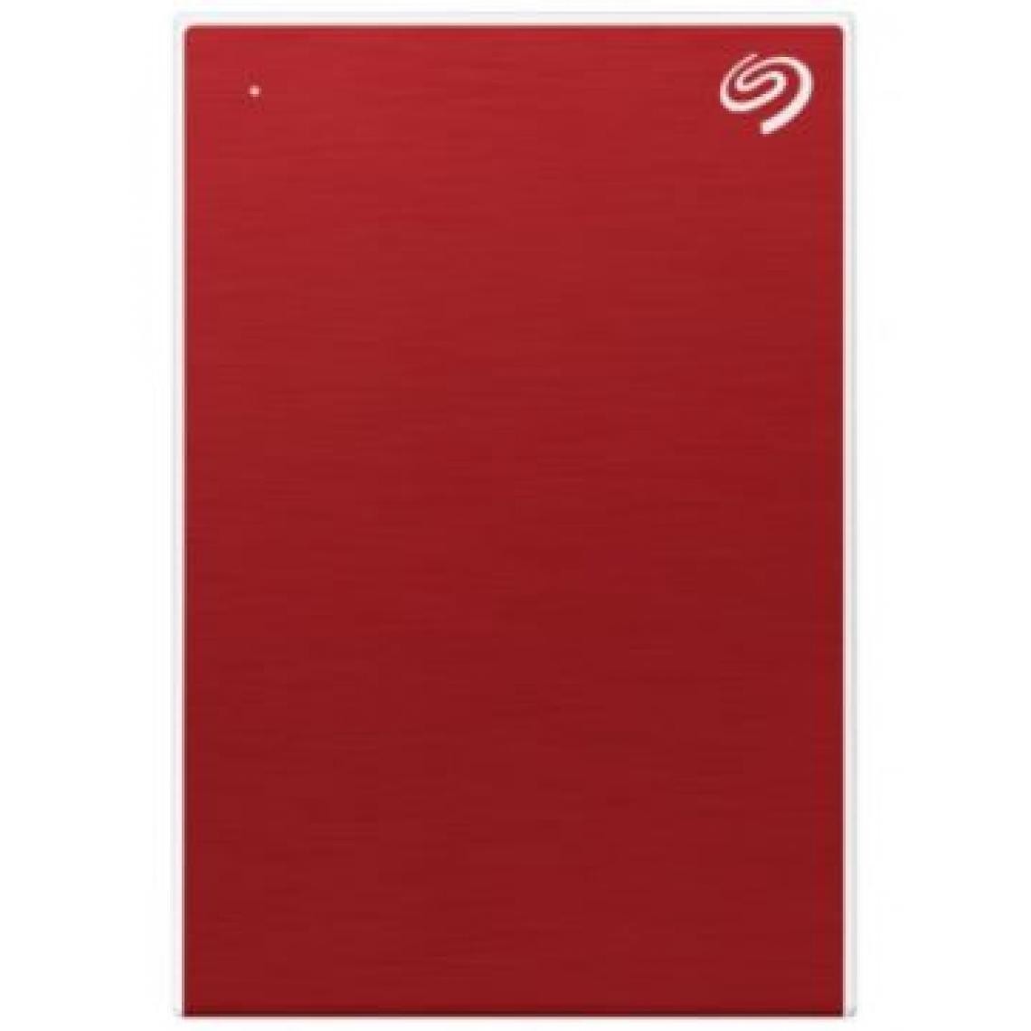 Seagate - OneTouchPortable 4To red One Touch Potable 4To USB 3.0 compatible with MAC and PC including data recovery service red - Disque Dur interne