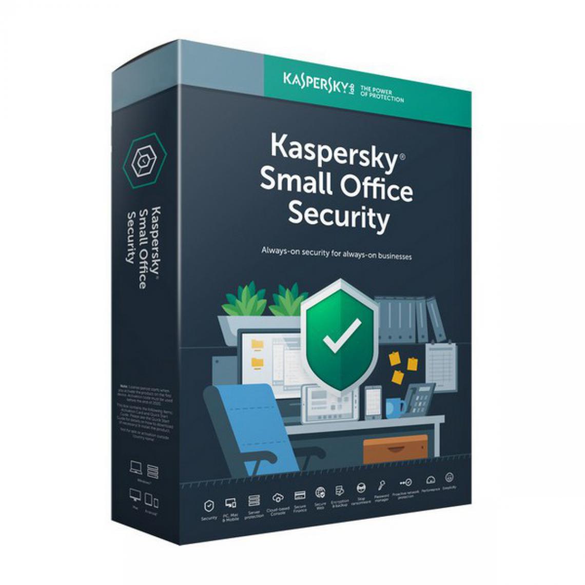 Kaspersky - Antivirus Entreprise Espagnole Kaspersky KL4541X5EFS-20ES - Traitement de Texte & Tableur