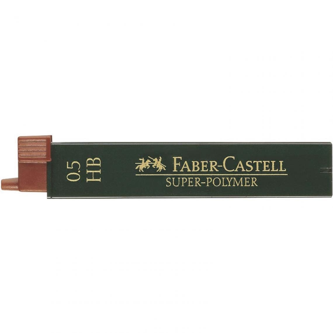 Faber-Castell - FABER-CASTELL Mines pour porte-mines Super-Polymer 9065 S-B () - Outils et accessoires du peintre