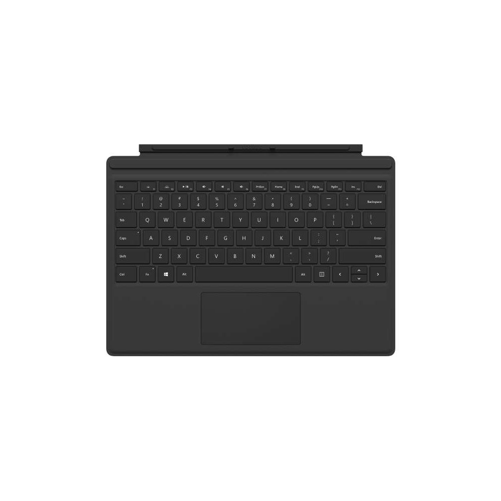 Microsoft - Microsoft Surface Pro Type Cover Microsoft Cover port Espagnole Noir clavier pour téléphones portables - Clavier