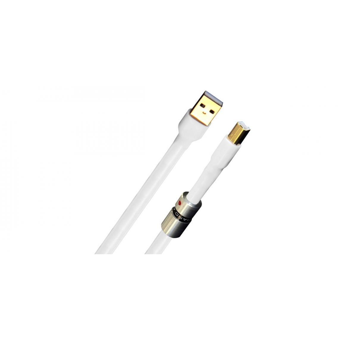 Viard Audio - Viard Audio Silver HD12 USB - Câble USB A vers USB B de 1 m - Câble antenne