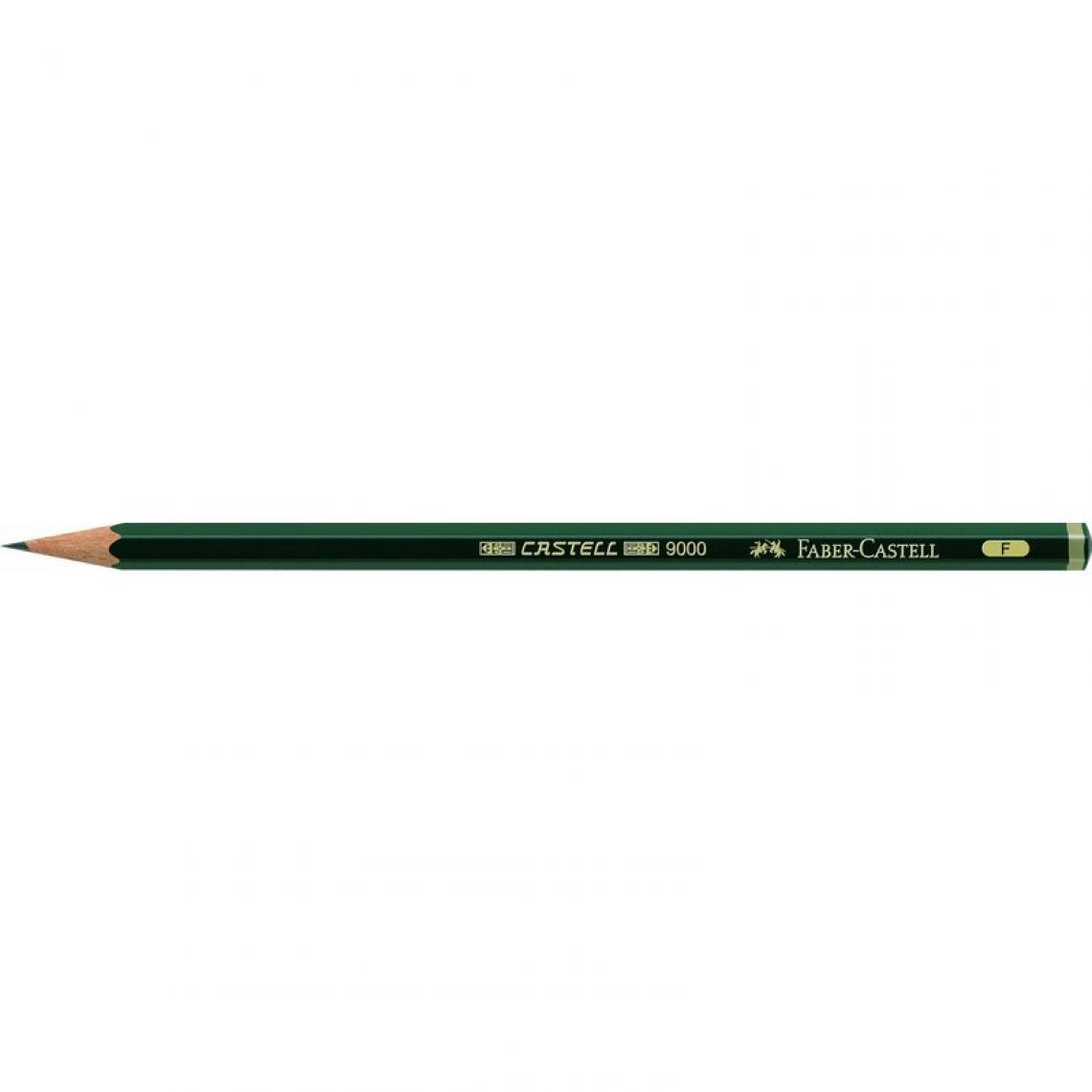 Faber-Castell - FABER-CASTELL Crayon CASTELL 9000, degré de dureté: F () - Outils et accessoires du peintre