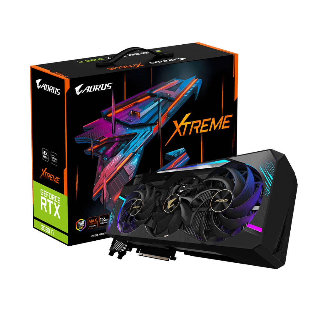 Gigabyte - AORUS GeForce RTX 3080 Ti XTREME 12G - Carte Graphique NVIDIA
