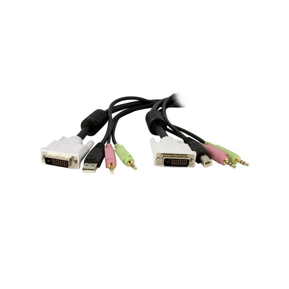 Startech - STARTECH Câble de commutateur KVM DVI-D Dual Link USB - Hub