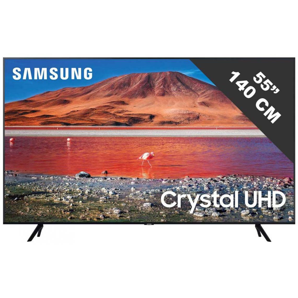 Samsung - TV LED - LCD SAMSUNG 4K UHD 123.05cm, UE55TU7092 - TV 50'' à 55''