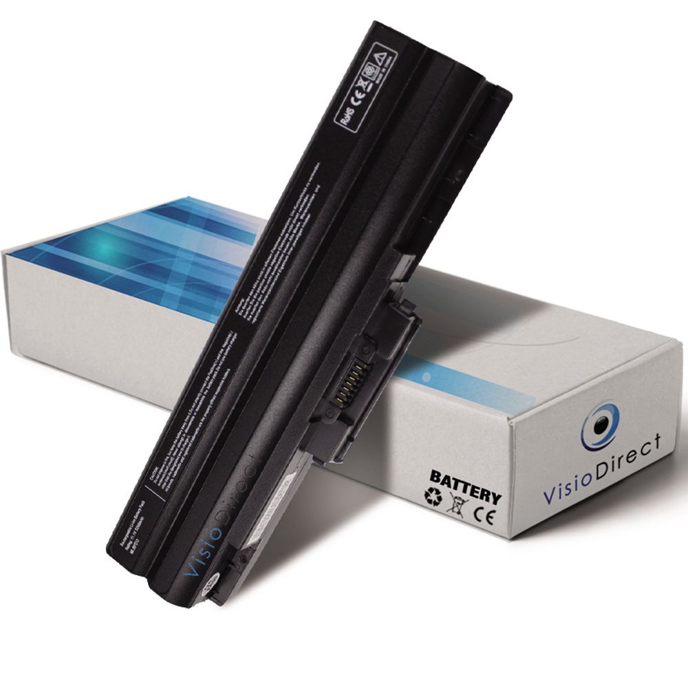 Visiodirect - Batterie pour ordinateur portable SONY VAIO VGN-FW17/B 6600mAh 108V/11.1V - Batterie PC Portable