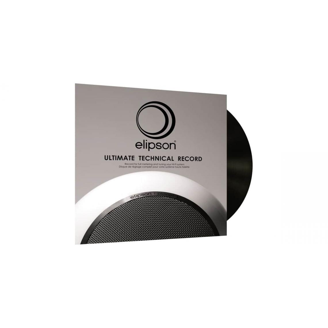 Elipson - Elipson Ultimate Technical Record - Disque Vinyle de Réglage - Platine