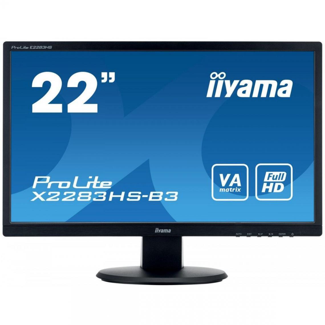 Iiyama - IIYAMA 21.5' LED ProLite XB2283HS-B3 - Moniteur PC