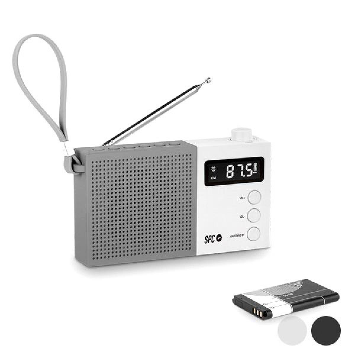 Totalcadeau - Radio Transistor AM/FM avec poignée Couleur - Blanc - Radio
