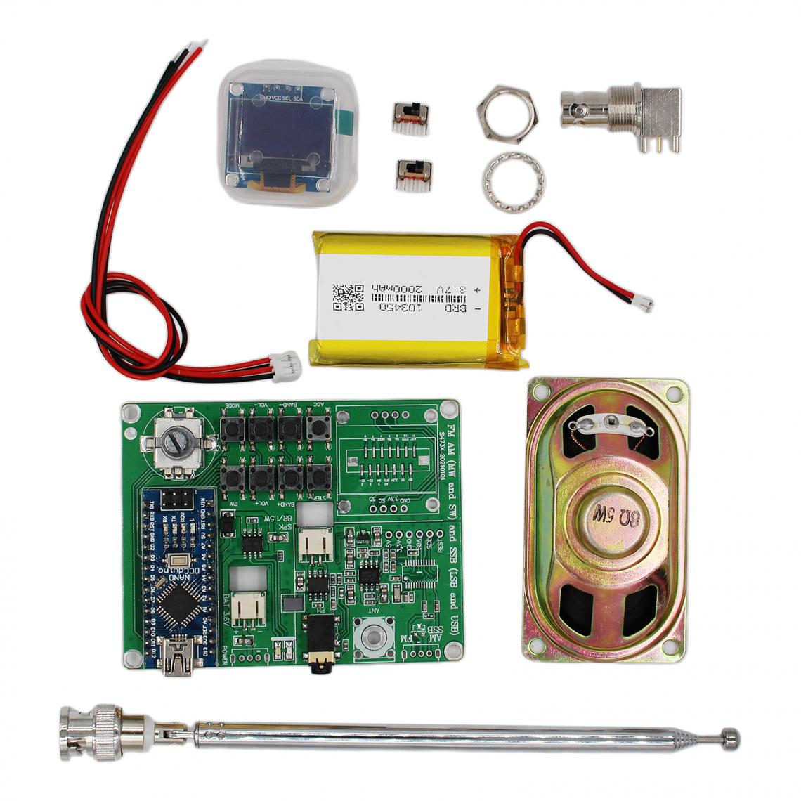 marque generique - Récepteur Radio AM LSB Et USB Kit électronique De Sortie Audio 3,5 Mm DIY Type 1 - Accessoires casque