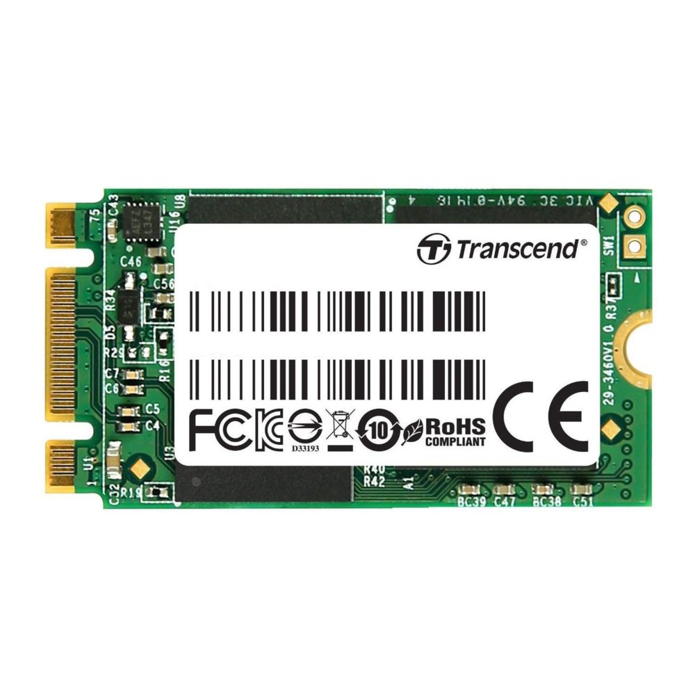 Transcend - 512 Go - M.2 2242 SSD - SATA 3 - MLC - SSD Interne