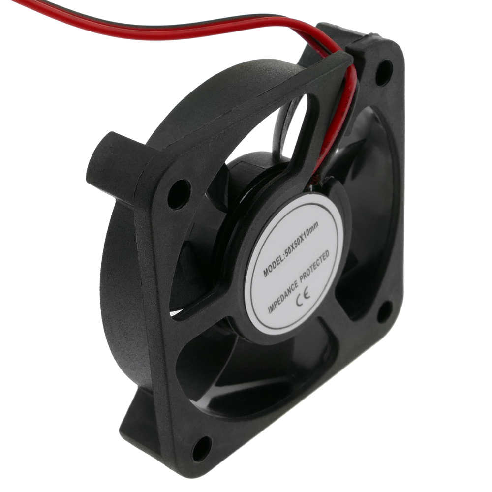 Bematik - Ventilateur pour boîtier 50x50x10 mm de 12 VDC pour ordinateur et châssis avec roulement à billes - Ventilateur Pour Boîtier